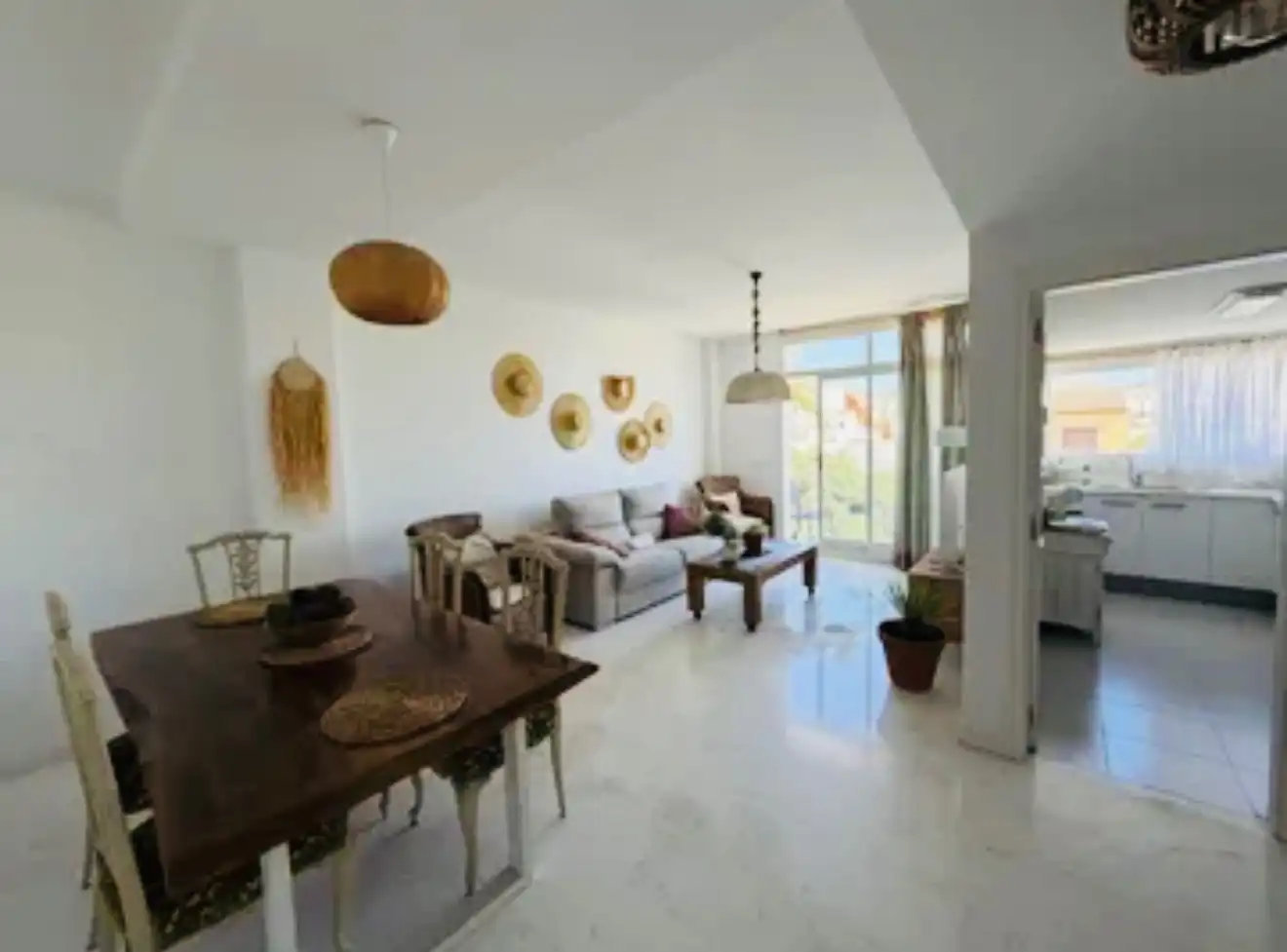 Sala de estar de Ático en venta en Benitachell / El Poble Nou de Benitatxell con Aire acondicionado, Calefacción y Terraza