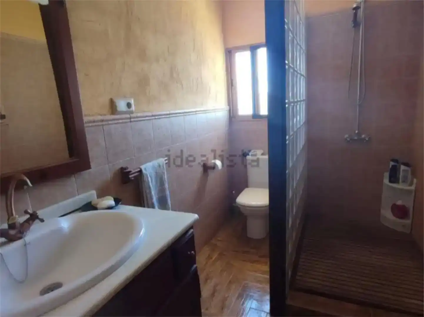 Bany de Finca rústica en venda en Elche de la Sierra amb Jardí privat, Traster i Piscina