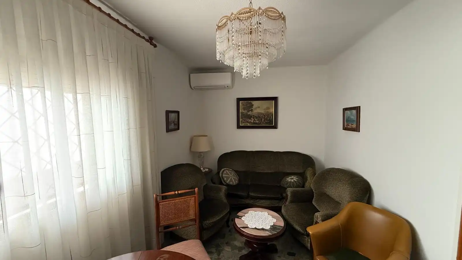 Living room of Flat for sale in Madrid  with Terrace