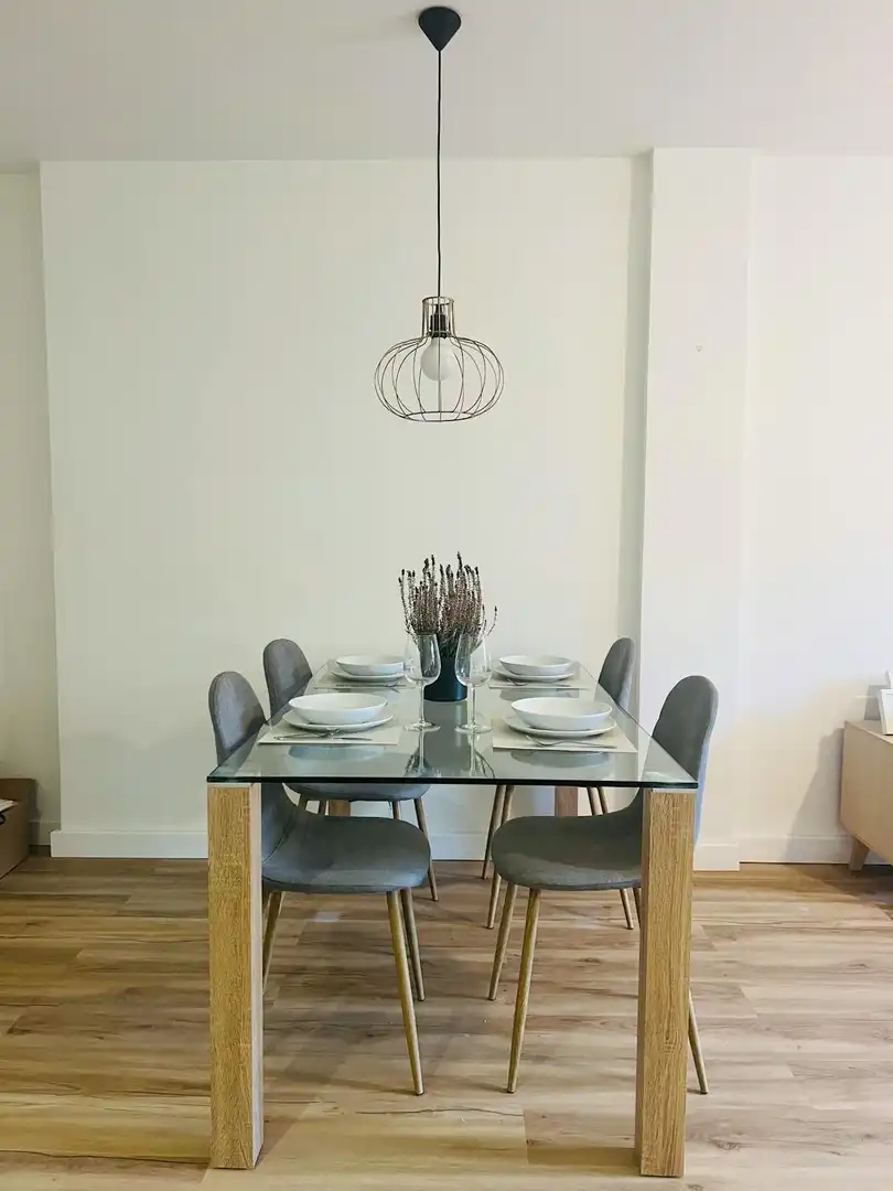 Esszimmer von Wohnung zur Miete in Valencia mit Klimaanlage, Heizung und Möbliert