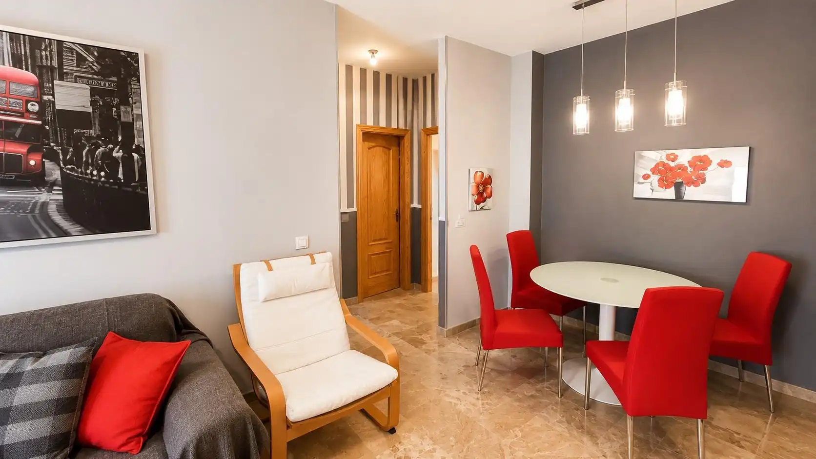 Living room of Flat for sale in Málaga  with Air Conditioner, Storage room and Balcony