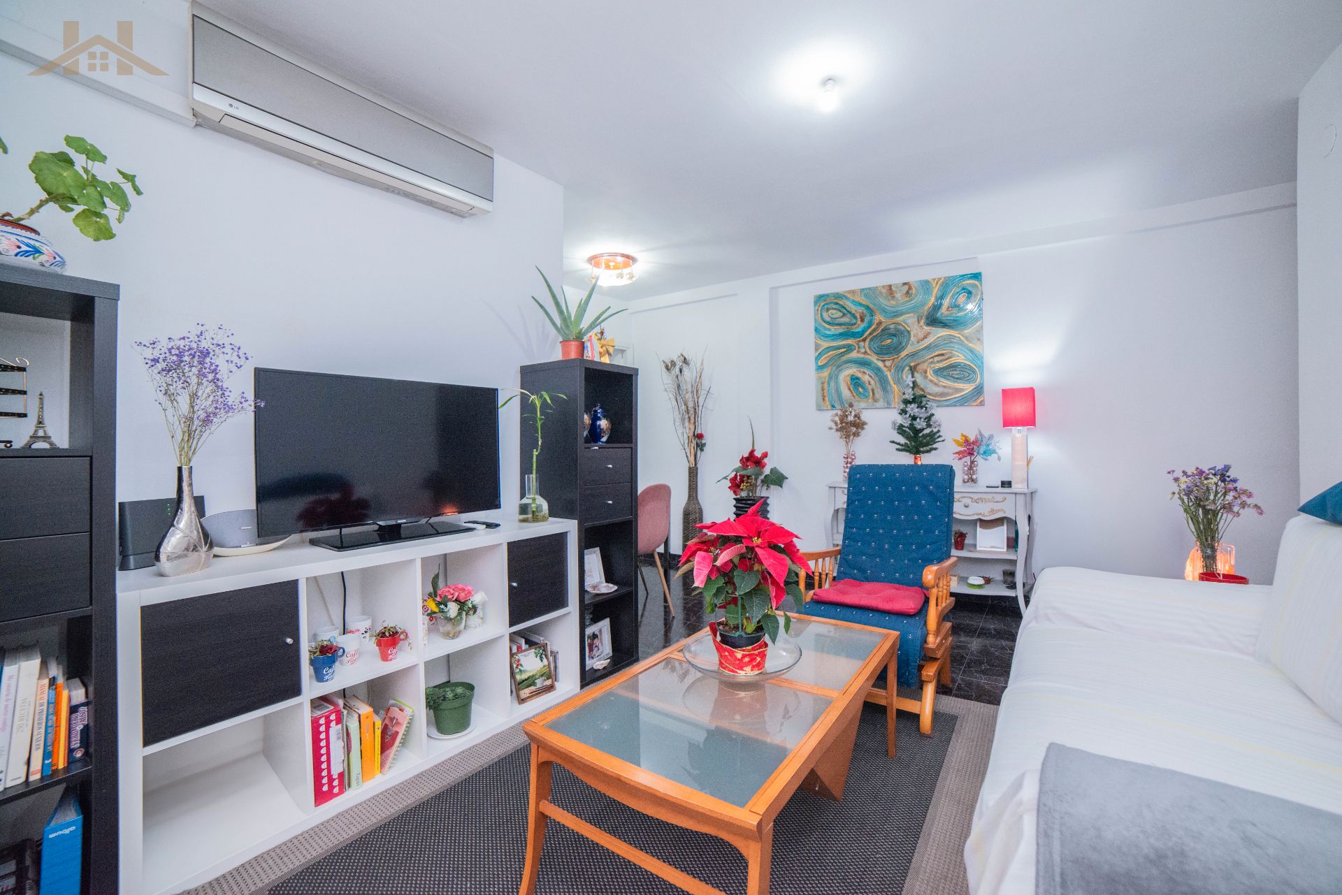 Sala d'estar de Pis en venda en Ciempozuelos amb Aire condicionat i Terrassa