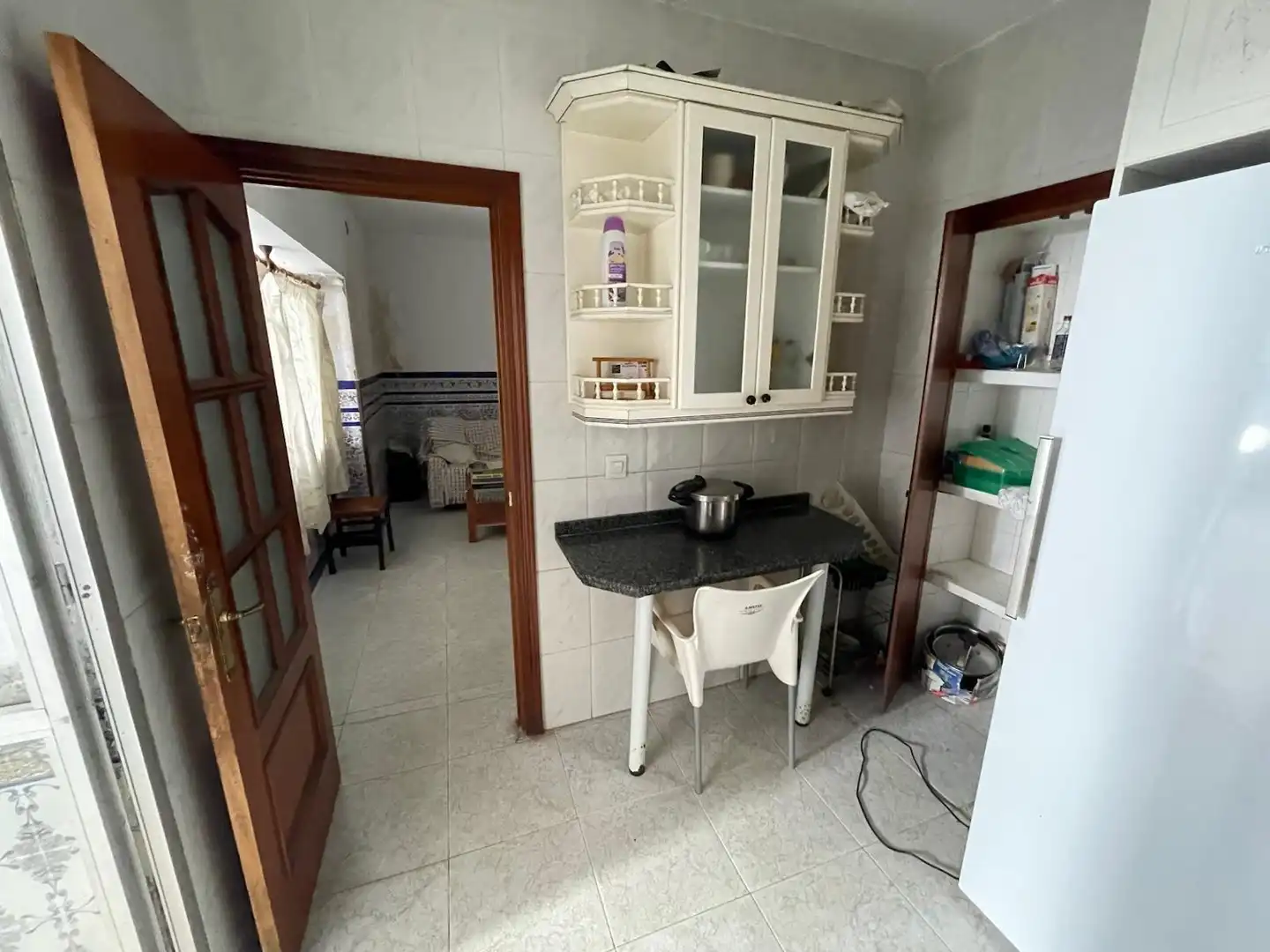 Cuina de Casa adosada en venda en Cáceres amb Terrassa i Traster