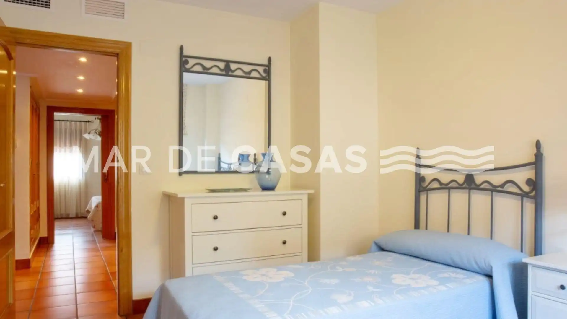 Dormitori de Casa adosada en venda en Sant Joan d'Alacant amb Aire condicionat, Calefacció i Jardí privat