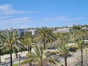 Außenansicht von Wohnungen zum Verkauf in Sitges mit Klimaanlage und Terrasse