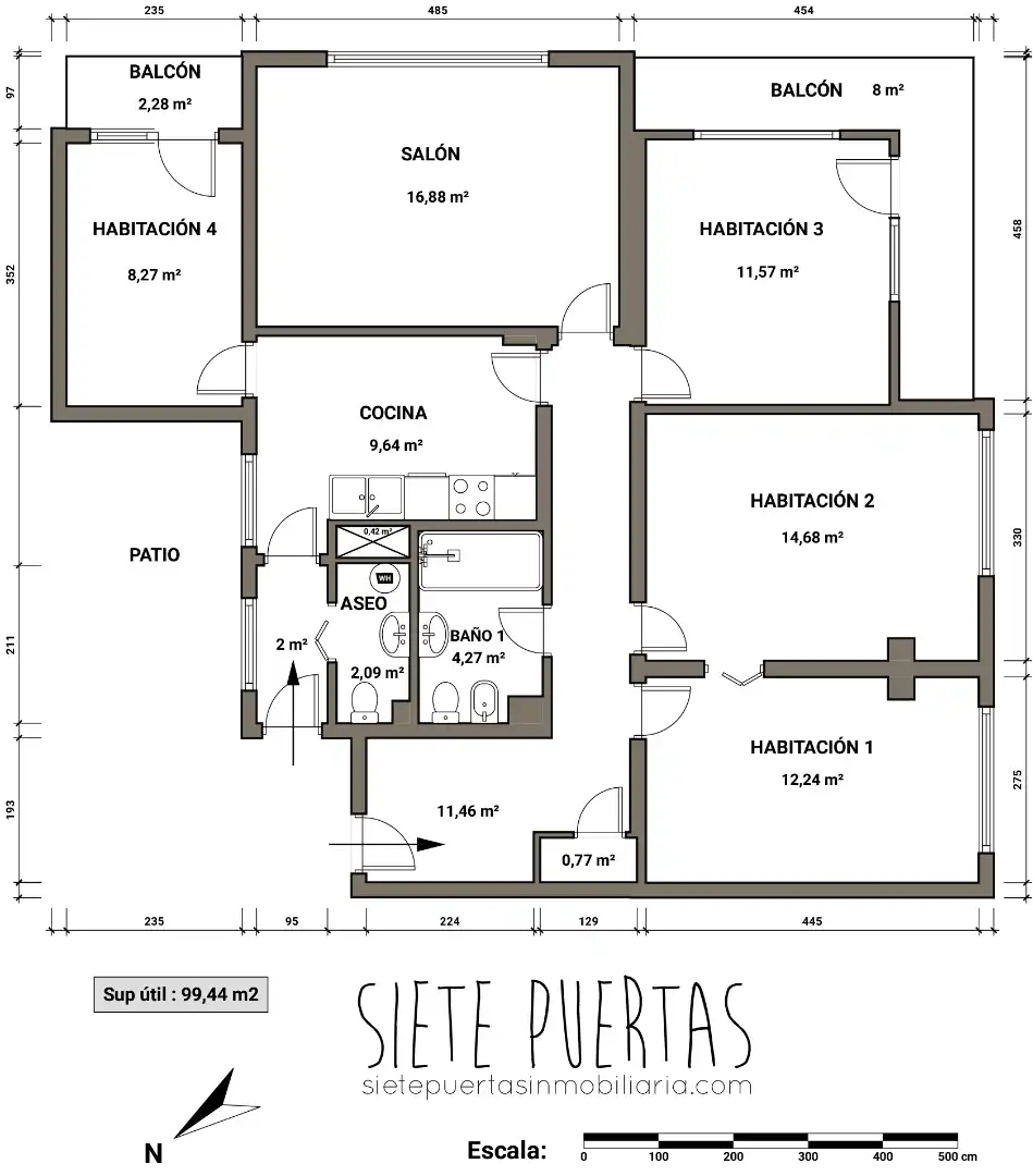 Piso en venta en Donostia - San Sebastián  con Calefacción, Terraza y Trastero
