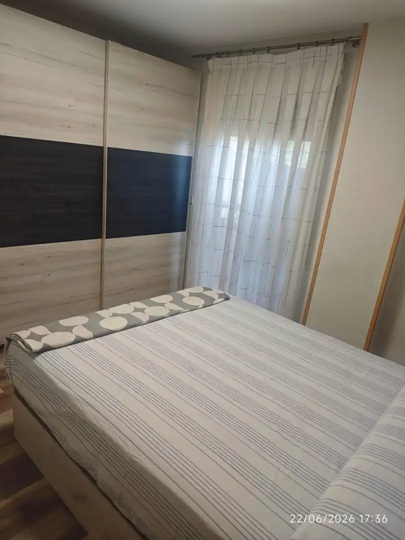 Bedroom of Flat for sale in Valencia  with Air Conditioner and Parquet flooring