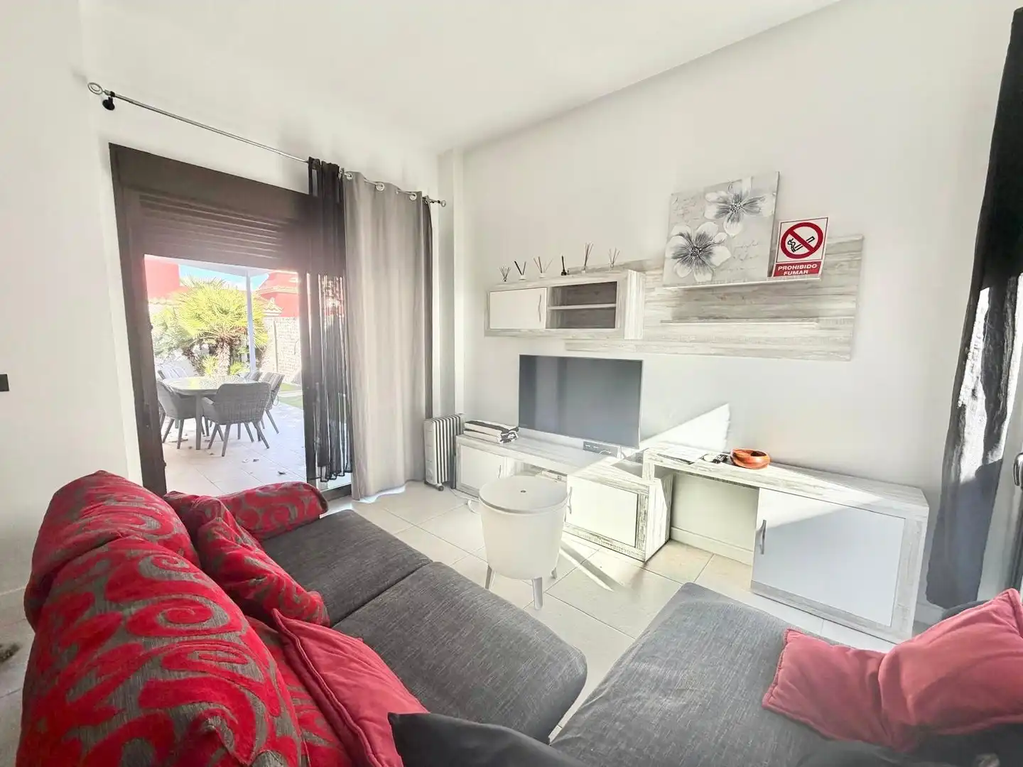 Sala de estar de Casa o chalet de alquiler en Orihuela con Aire acondicionado, Calefacción y Jardín privado