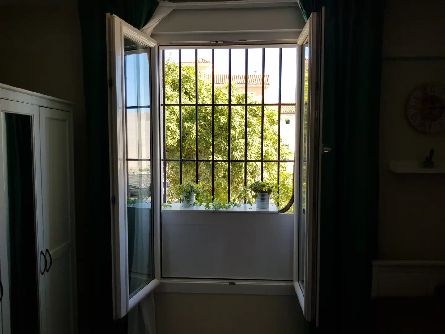 Terraza de Estudio de alquiler en Málaga con Aire acondicionado, Calefacción y Amueblado