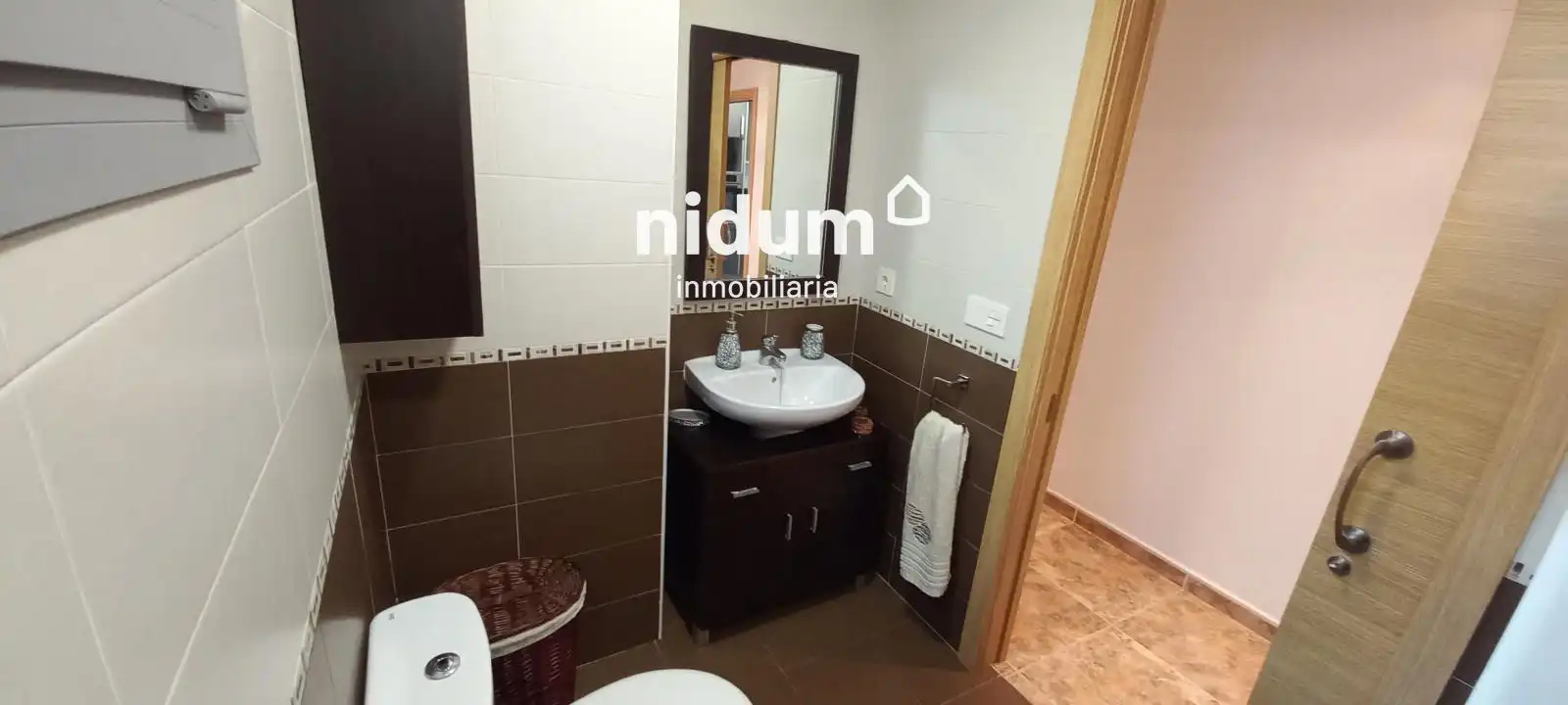 Badezimmer von Wohnung zum Verkauf in Xàtiva mit Heizung, Terrasse und Abstellraum
