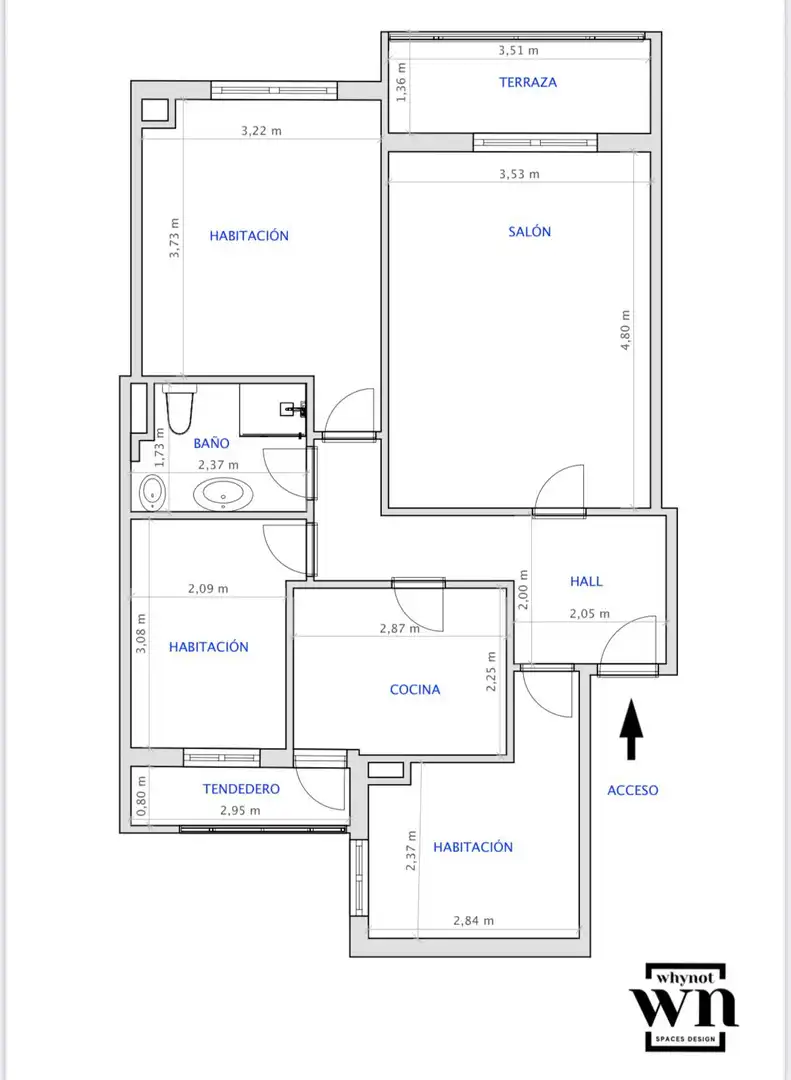 Piso en venta en Chamartín