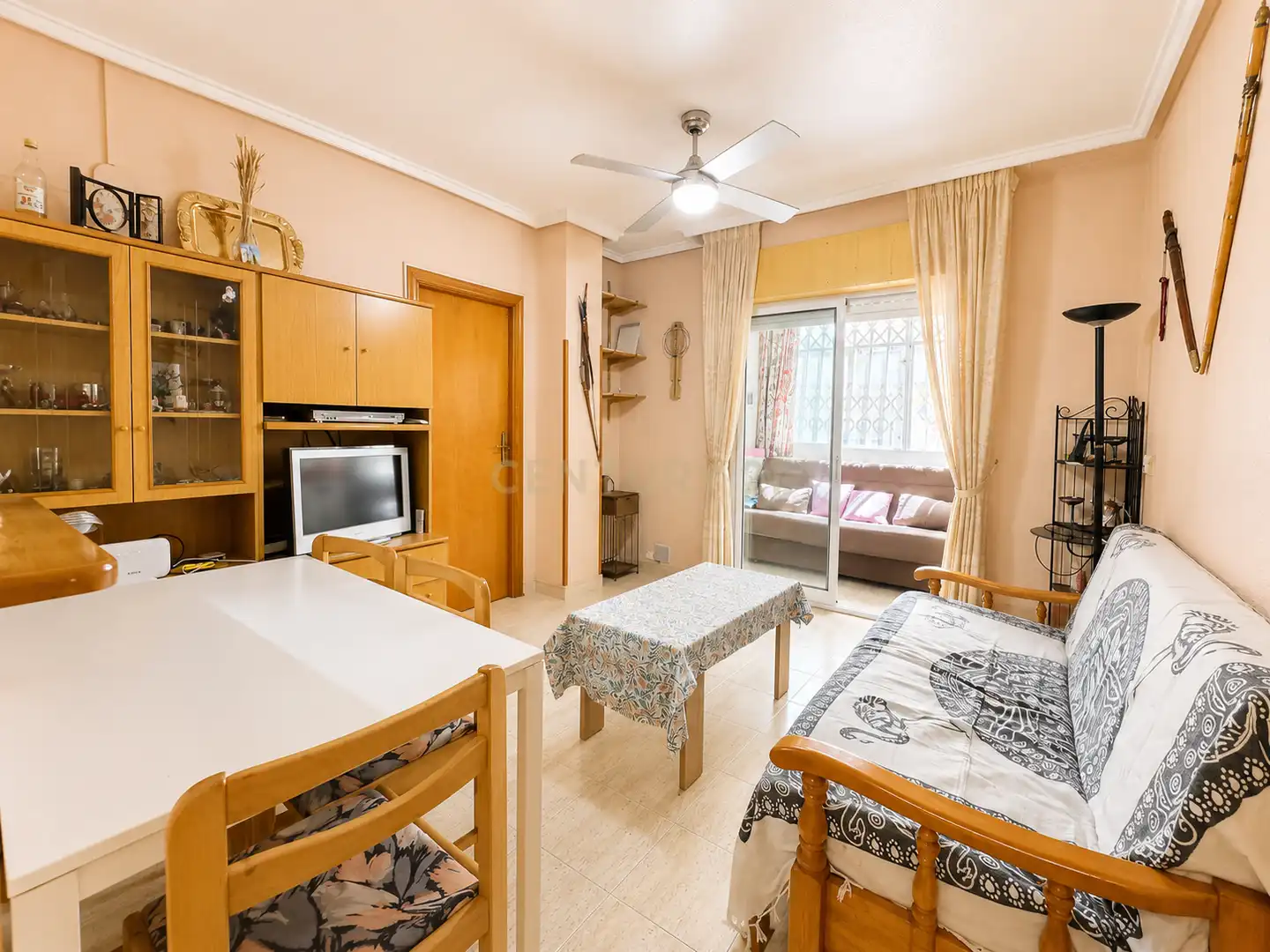 Sala d'estar de Apartament de lloguer en Playa del Acequión, Náufragos y Rocío del Mar