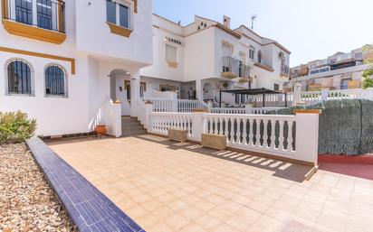 Exterior view of Single-family semi-detached for sale in Huércal de Almería  with Air Conditioner, Terrace and Balcony