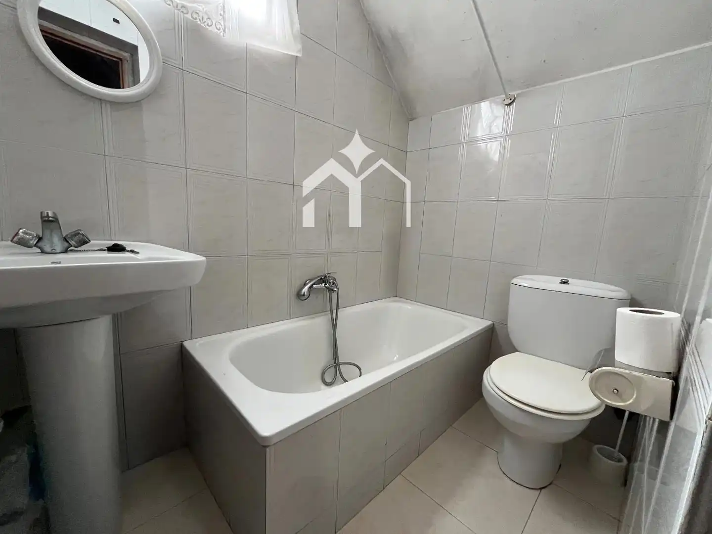 Baño de Casa o chalet en venta en Moaña con Calefacción, Parquet y Terraza