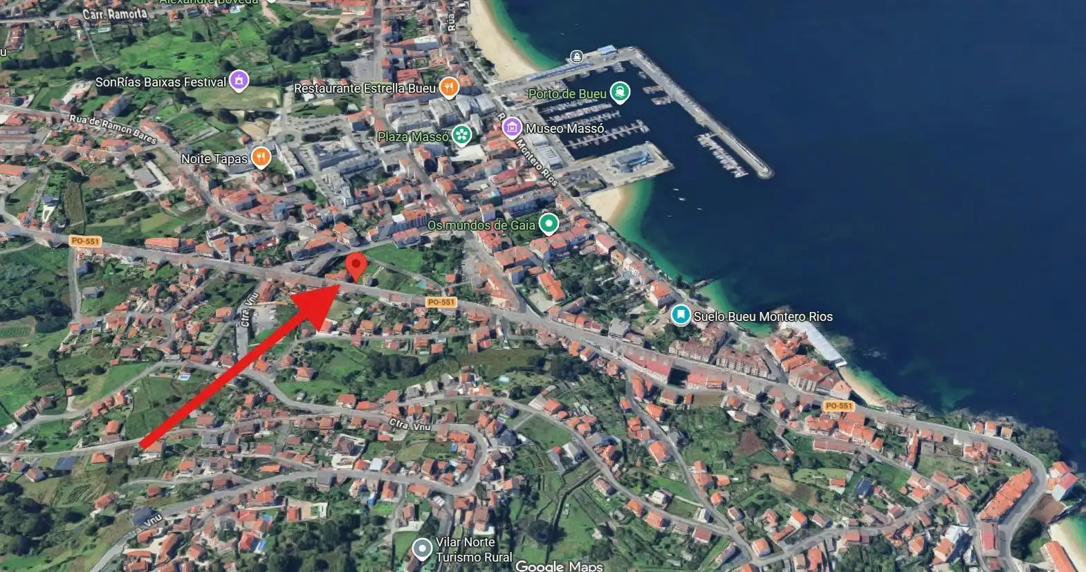 Exterior view of Residential for sale in Bueu