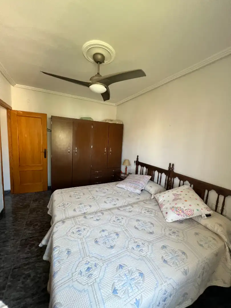 Bedroom of Flat for sale in Sagunto / Sagunt  with Air Conditioner, Heating and Balcony