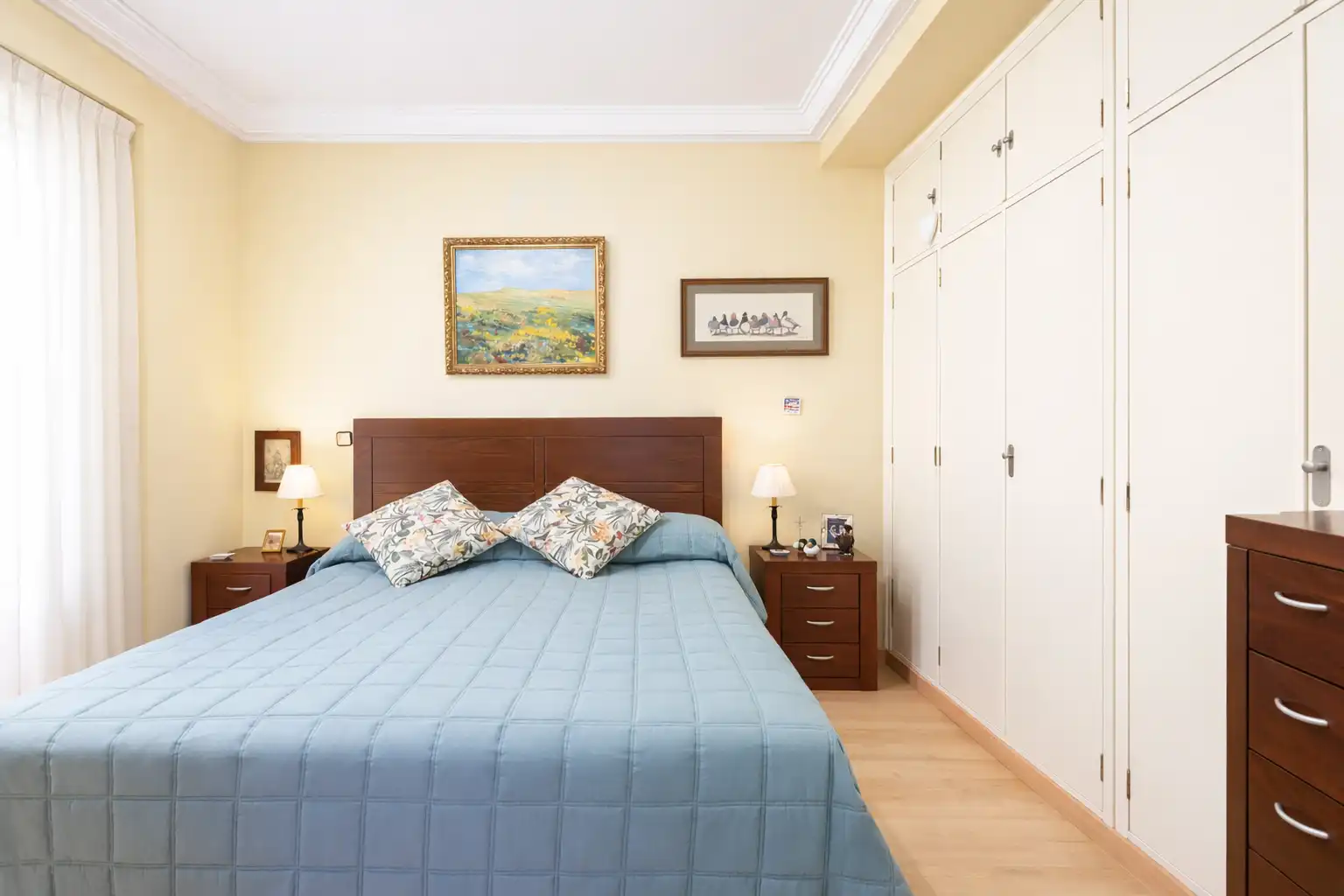 Bedroom of Flat for sale in Madrid  with Air Conditioner, Heating and Terrace