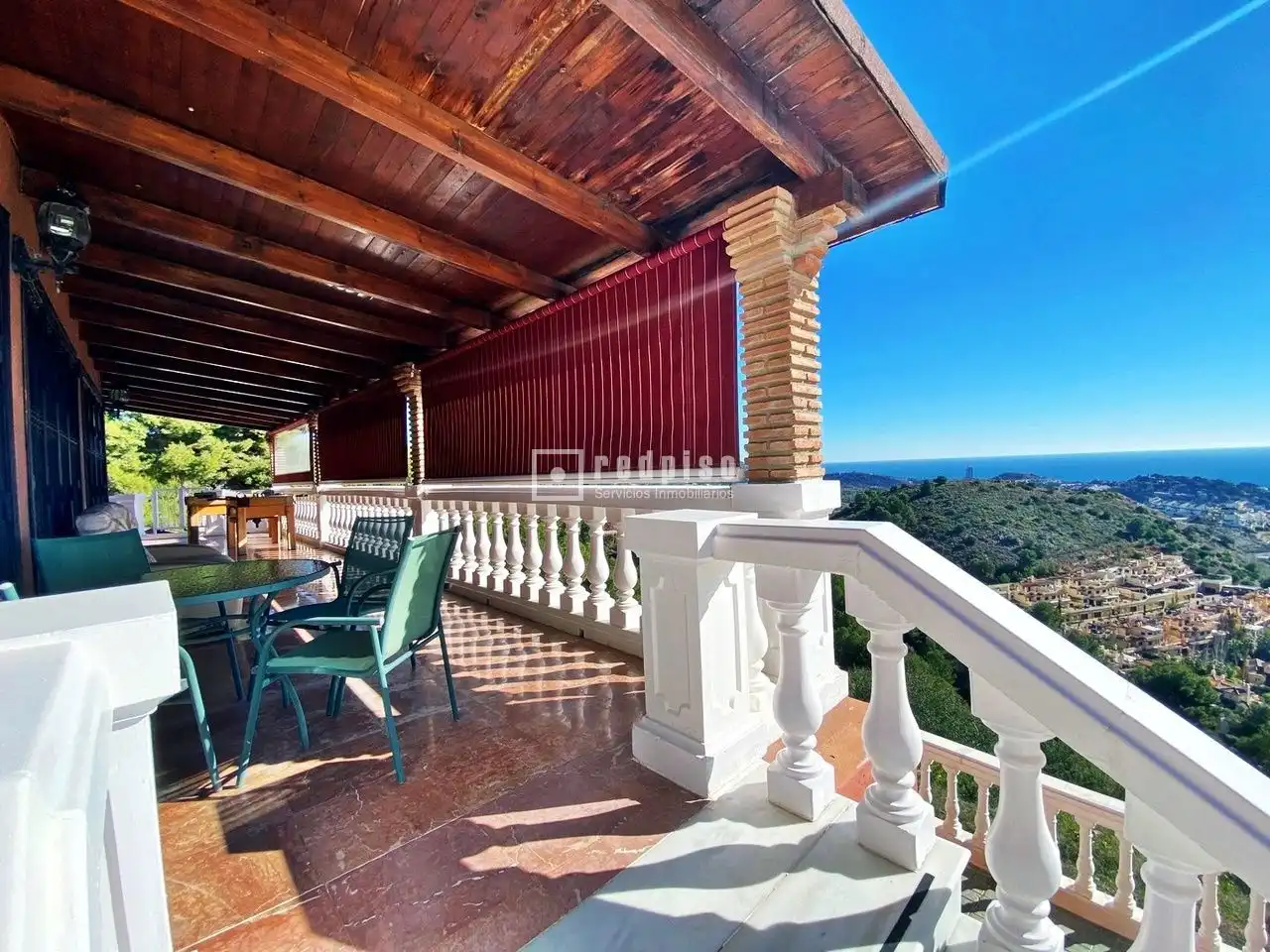 Terrace of Houses for rent in Málaga  with Air Conditioner, Heating and Private garden