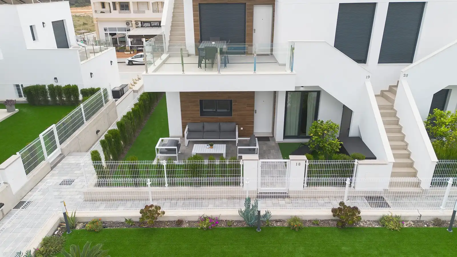 Terrasse von Erdgeschoss zum Verkauf in Orihuela mit Klimaanlage, Terrasse und Möbliert