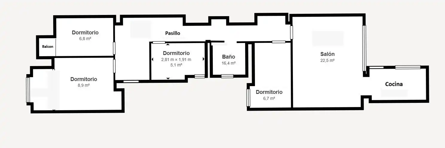 Appartement avec terrasse à vendre à Calle BUENOS AIRES, imagen 24
