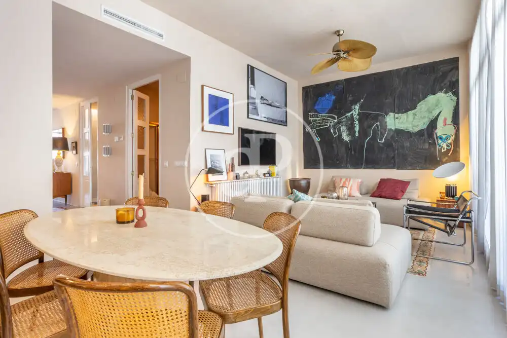 Sala de estar de Piso de alquiler en Alfafar con Aire acondicionado, Calefacción y Terraza