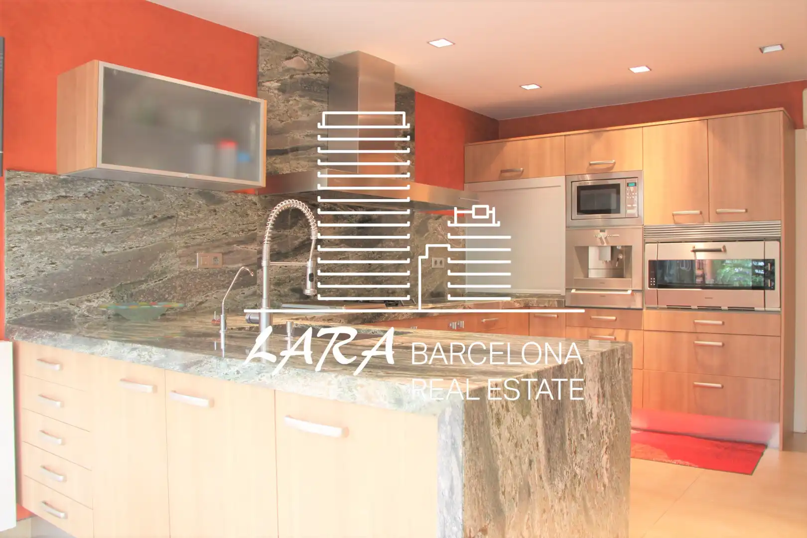 Cocina de Casa o chalet de alquiler con opción a compra en Viladecans con Aire acondicionado, Calefacción y Jardín privado