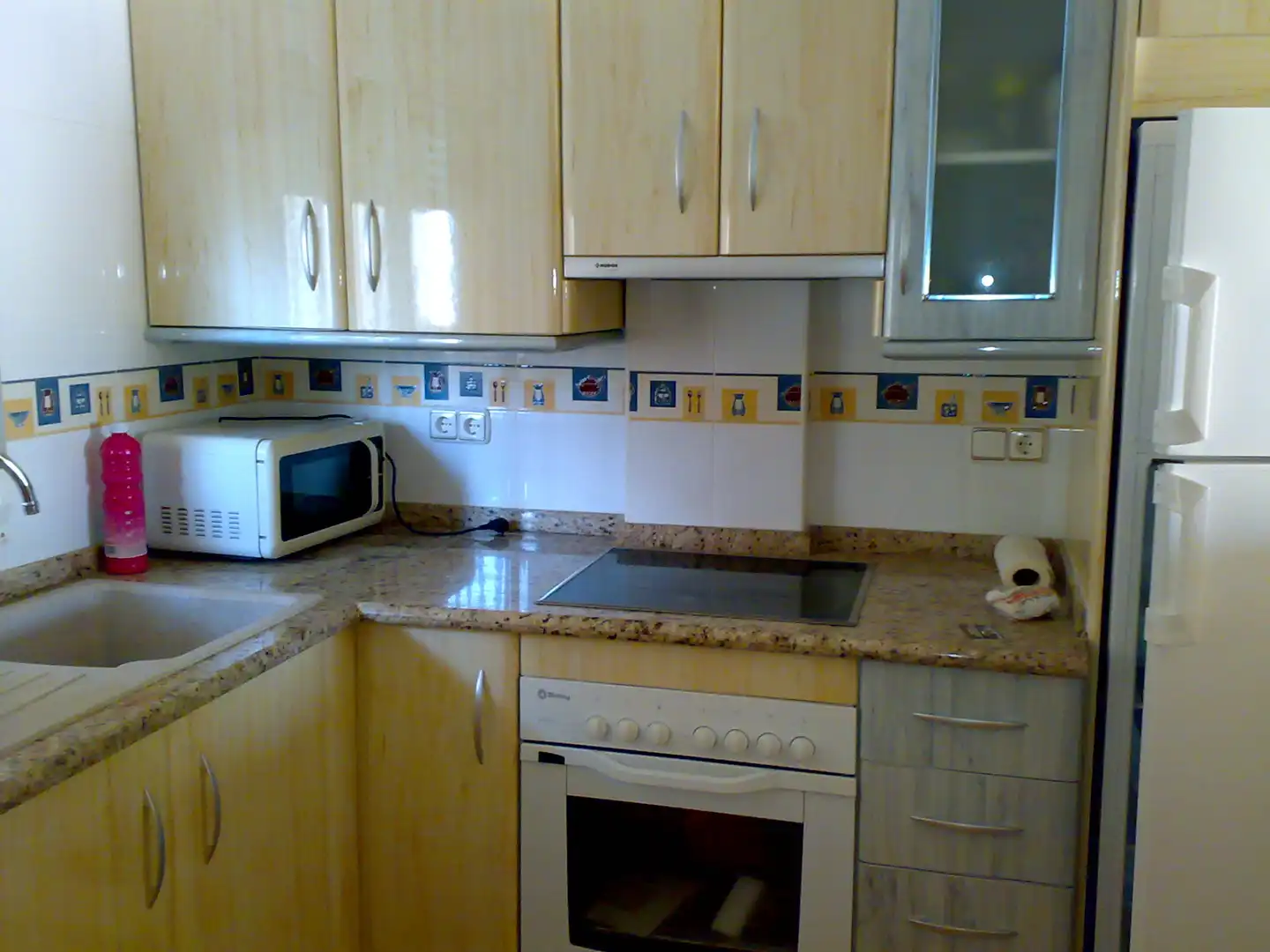 Kitchen of Flat for rent in Orihuela  with Private garden, Furnished and Oven