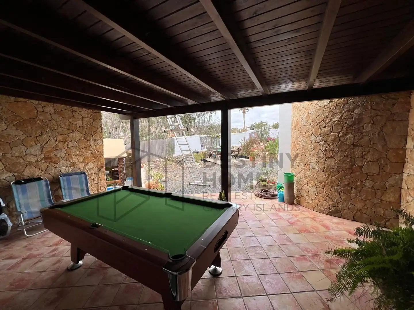 Terrace of Country homes for sale in La Oliva  with Air Conditioner, Private garden and Terrace