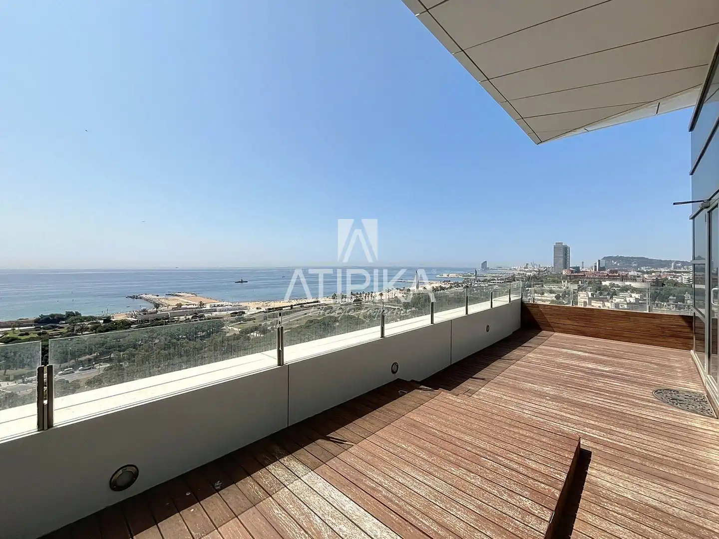 Terraza de Ático en venta en Barcelona con Aire acondicionado, Parquet y Terraza