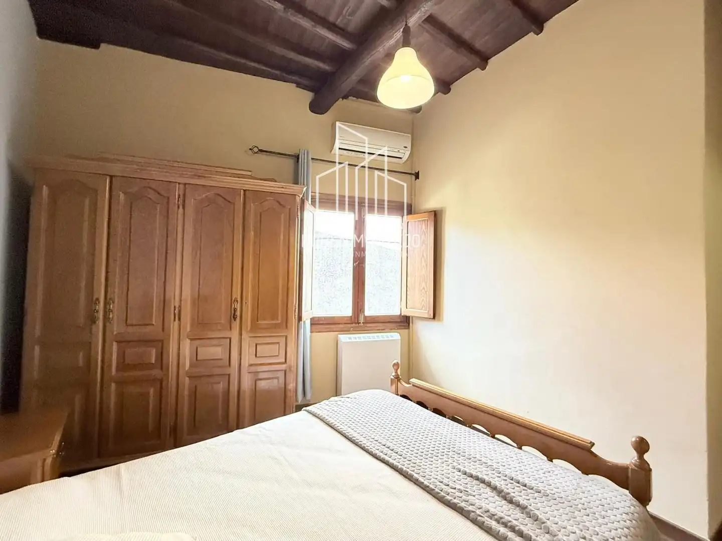 Dormitori de Casa o xalet de lloguer en San Esteban de la Sierra amb Aire condicionat, Calefacció i Terrassa