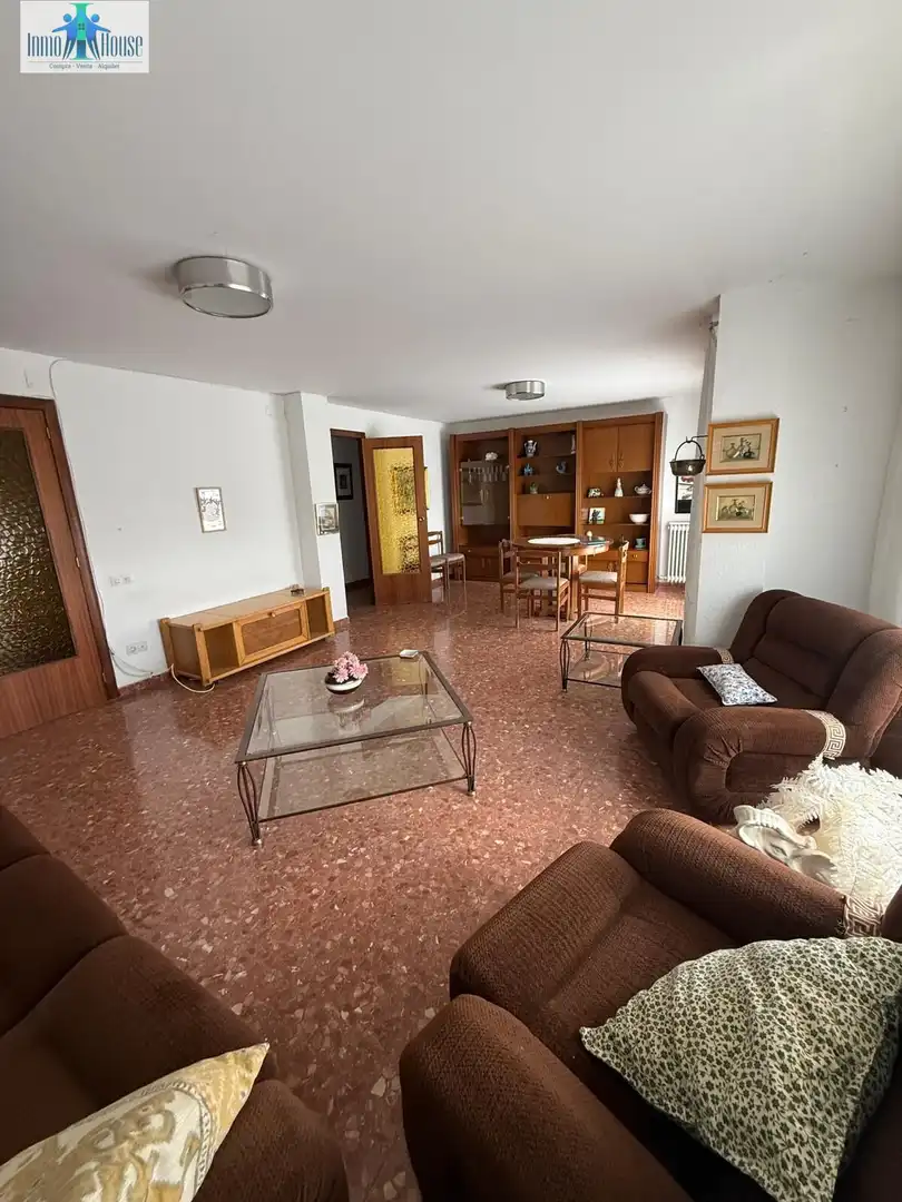 Sala d'estar de Casa o xalet en venda en Mahora amb Calefacció, Terrassa i Traster