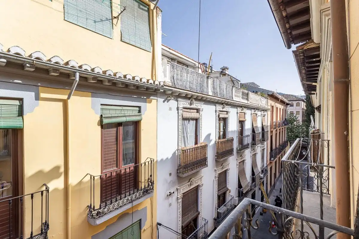 Terraza de Piso de alquiler en Granada con Aire acondicionado, Calefacción y Amueblado