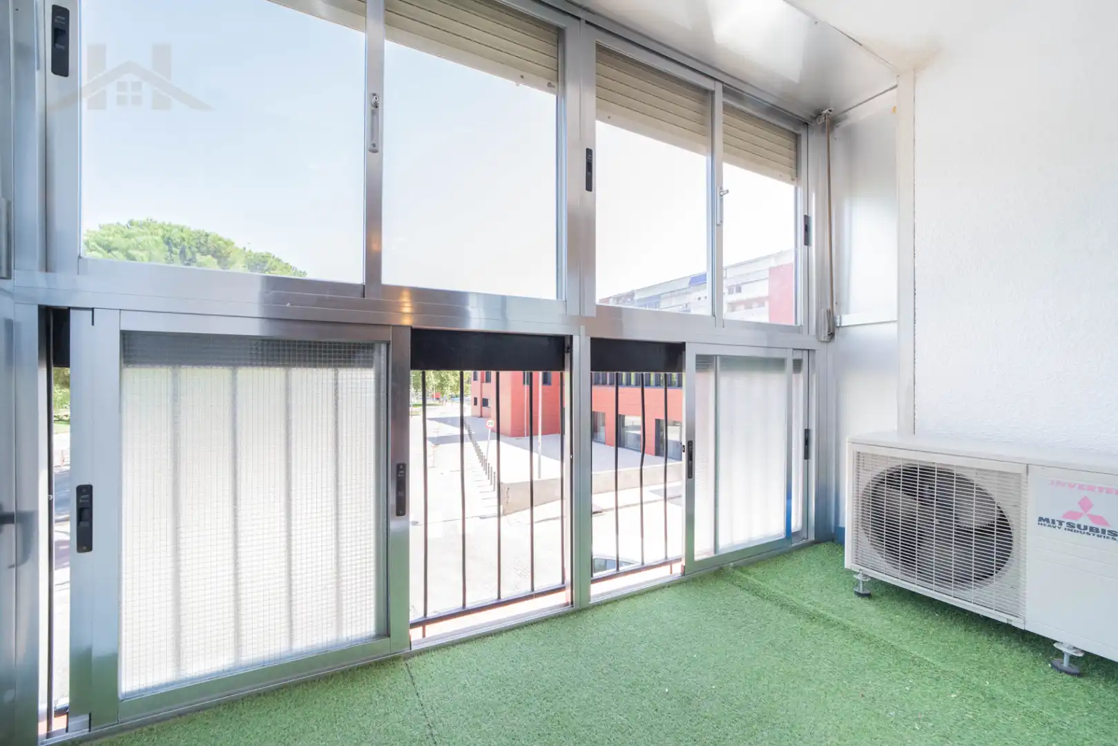 Balcony of Flat for sale in Alcorcón  with Air Conditioner, Heating and Terrace
