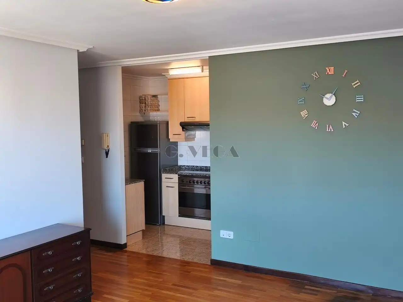Kitchen of Apartments for rent in Vigo   with Heating and Parquet flooring