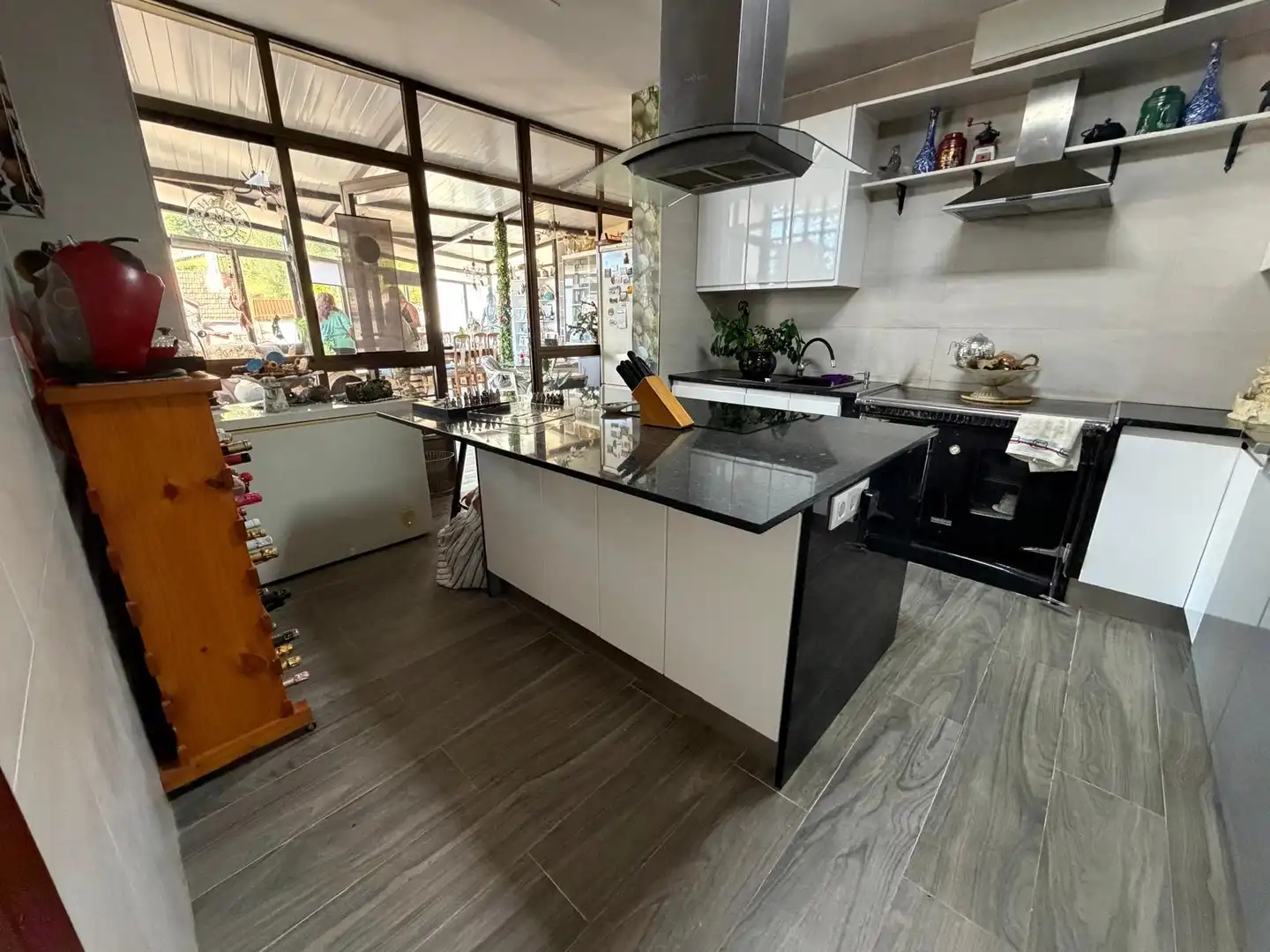 Cocina de Casa adosada en venta en Mondariz con Calefacción, Jardín privado y Amueblado