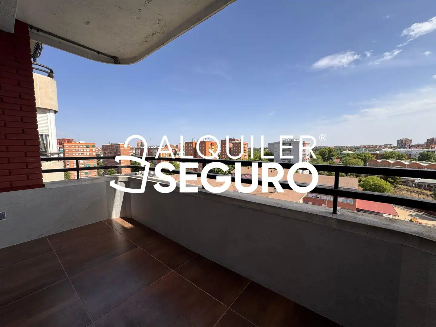Terraza de Piso de alquiler en Madrid con Aire acondicionado, Calefacción y Terraza