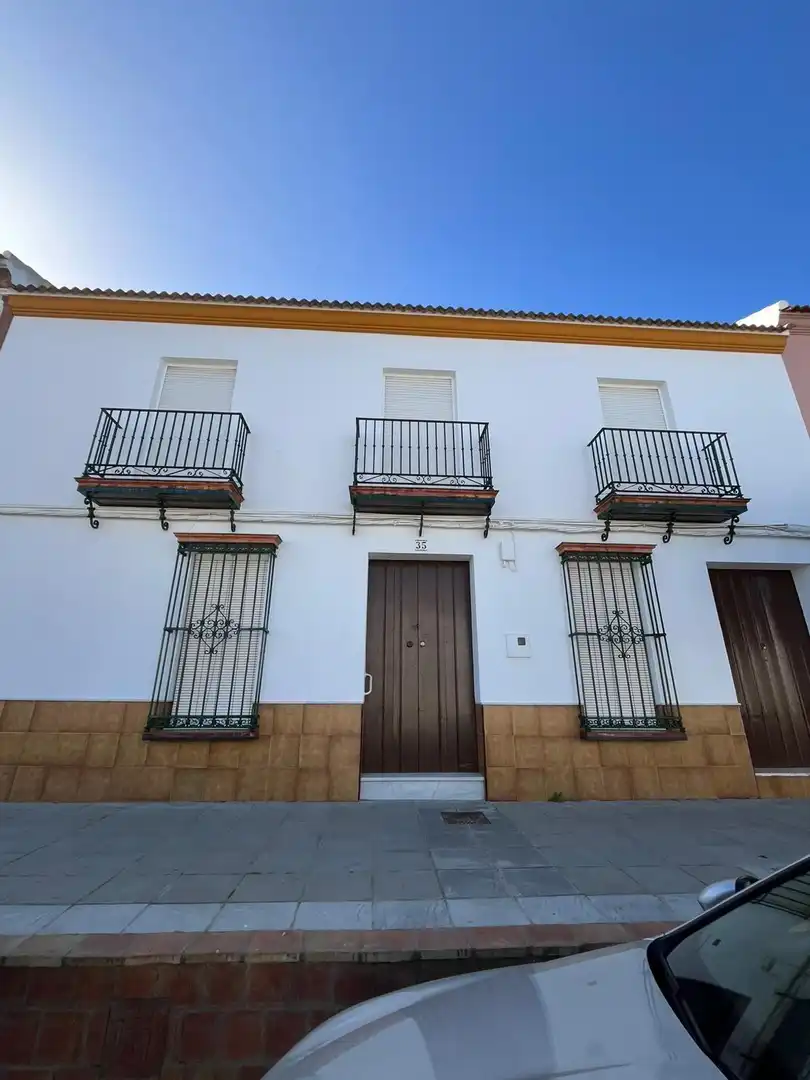 Vista exterior de Casa o chalet en venta en Manzanilla con Jardín privado y Trastero