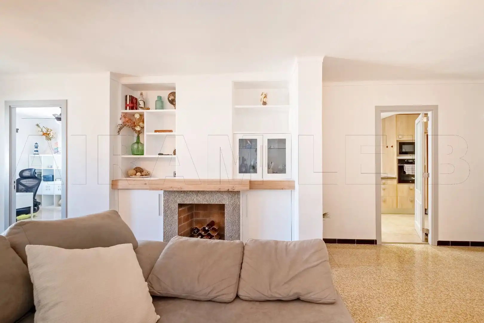 Living room of Flat for sale in Pollença  with Air Conditioner