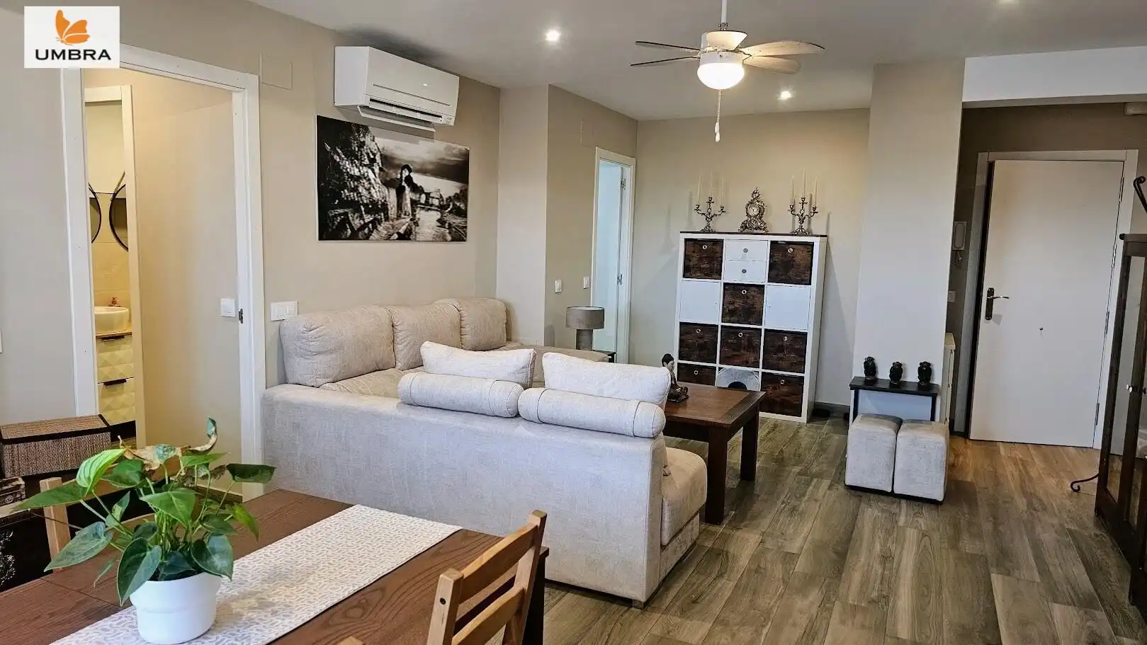 Wohnzimmer von Wohnung zum Verkauf in Jerez de la Frontera mit Klimaanlage, Heizung und Terrasse