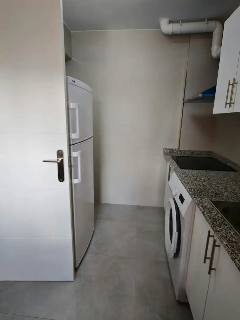 Kitchen of Flat for rent in Madrid  with Air Conditioner, Heating and Furnished