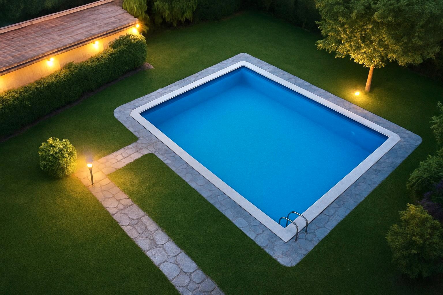 Schwimmbecken von Erdgeschoss zum Verkauf in Badalona mit Klimaanlage, Heizung und Privatgarten