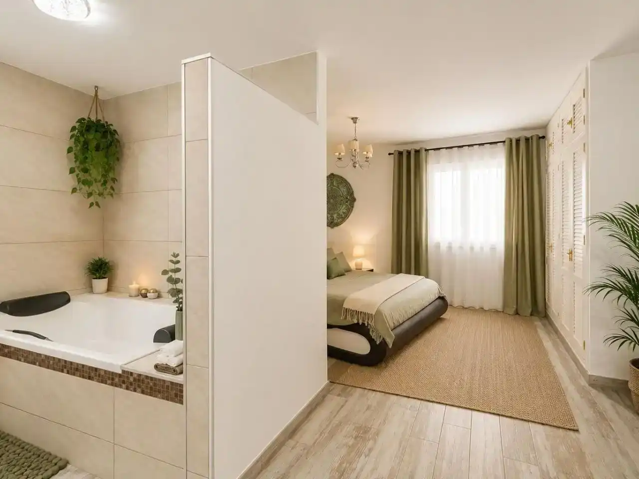 Habitación de Casa adosada en venta en Estepona con Aire acondicionado