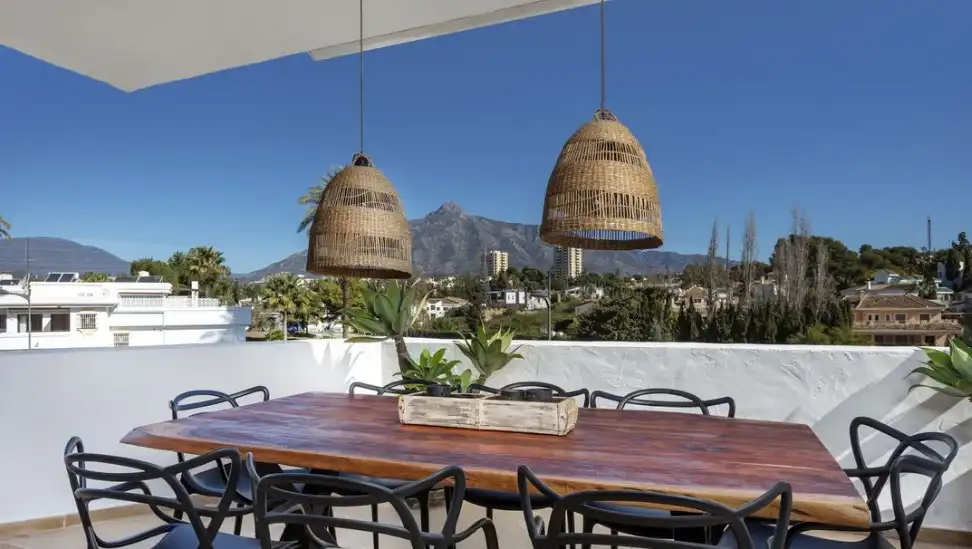 Terraza de Dúplex en venta en Marbella con Aire acondicionado, Calefacción y Terraza