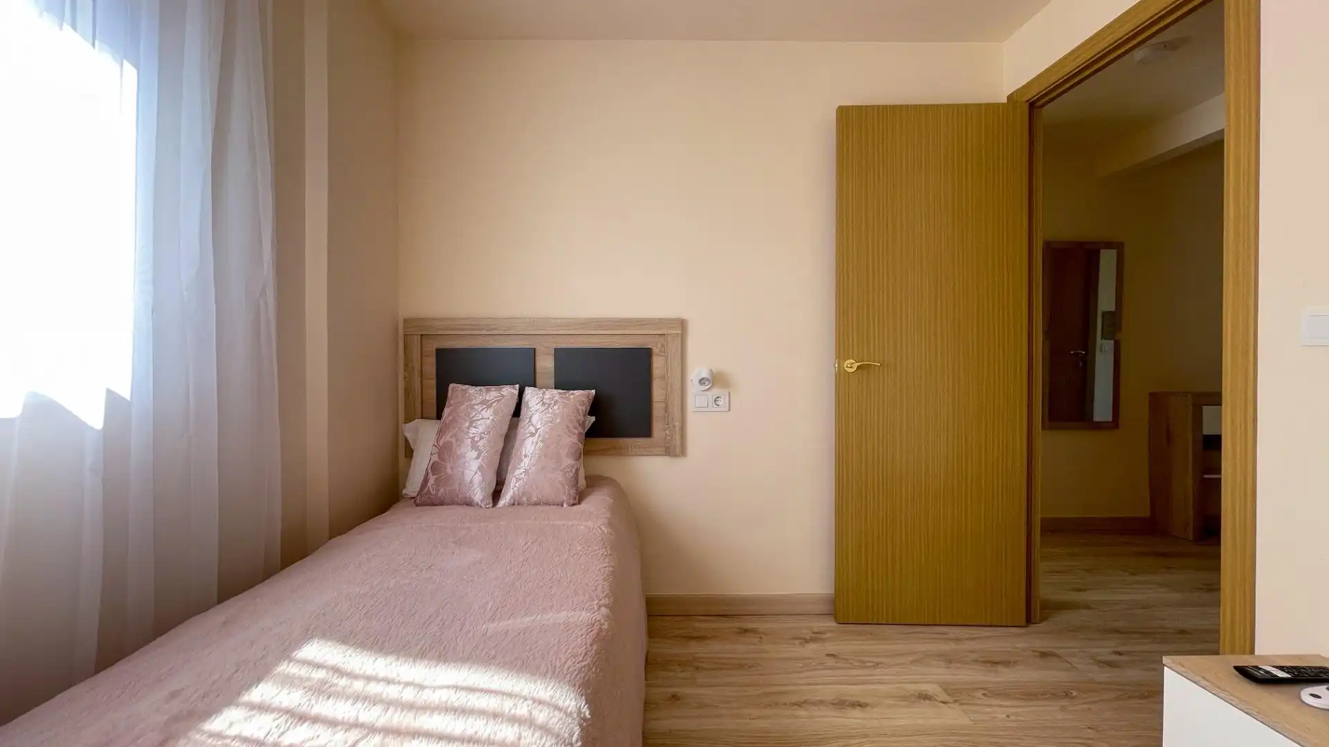 Bedroom of Apartments for rent in Benidorm  with Air Conditioner, Terrace and Furnished