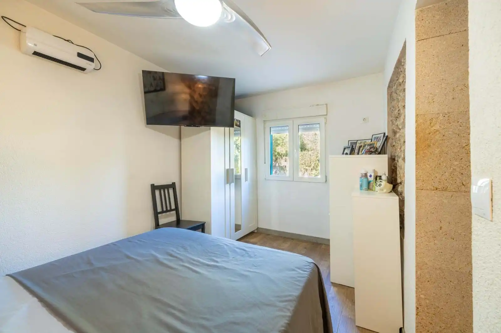 Schlafzimmer von Haus oder Chalet zum Verkauf in Sencelles mit Klimaanlage, Heizung und Terrasse