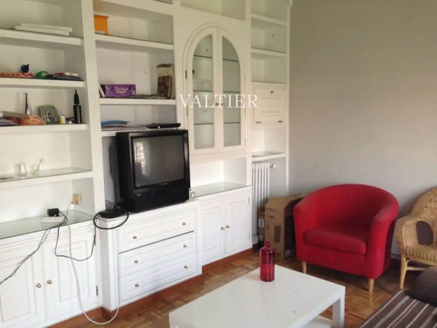 Wohnzimmer von Wohnung zur Miete in Madrid mit Abstellraum und Möbliert
