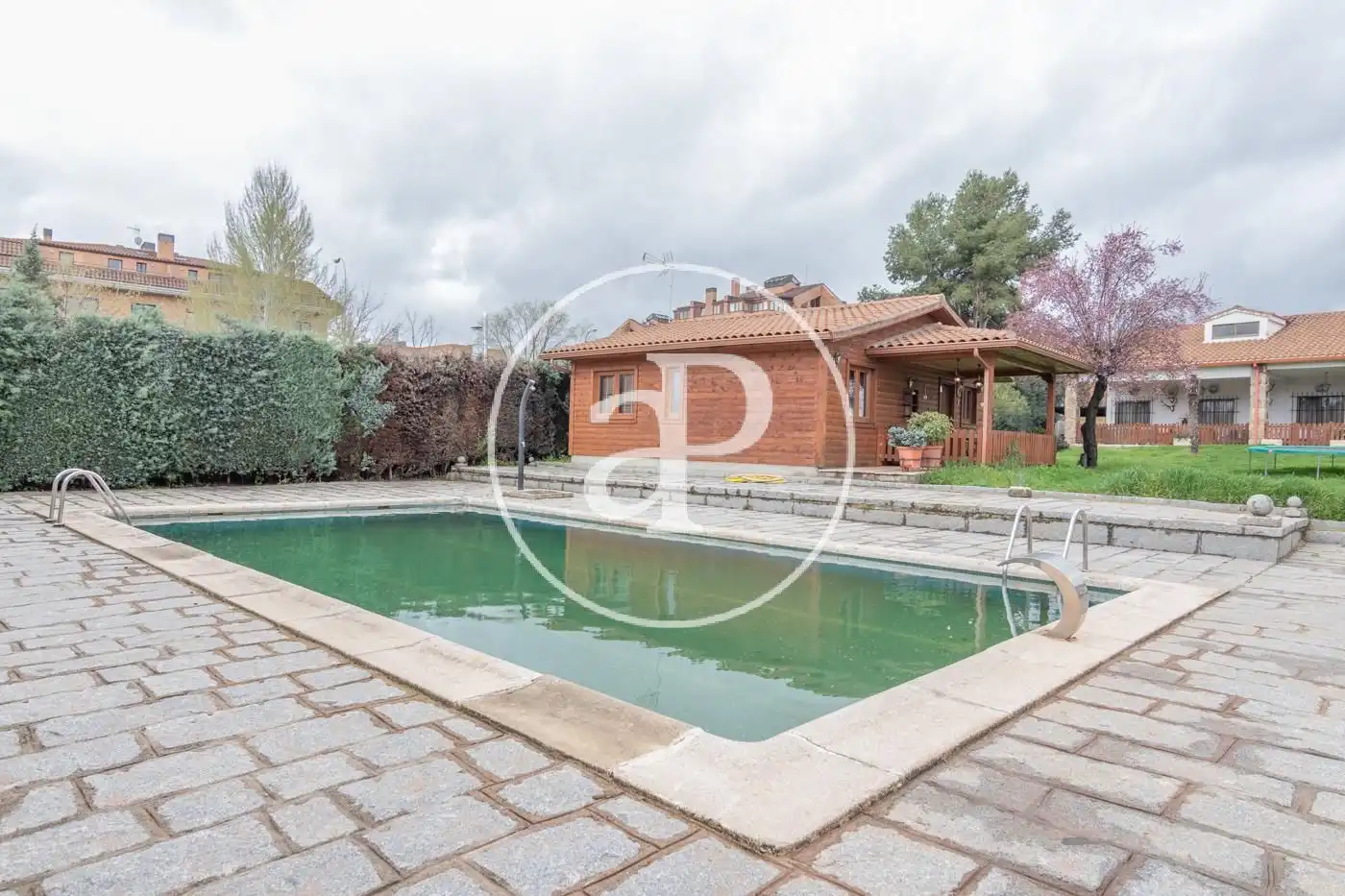 Swimming pool of Houses for sale in Madrid  with Heating, Private garden and Terrace