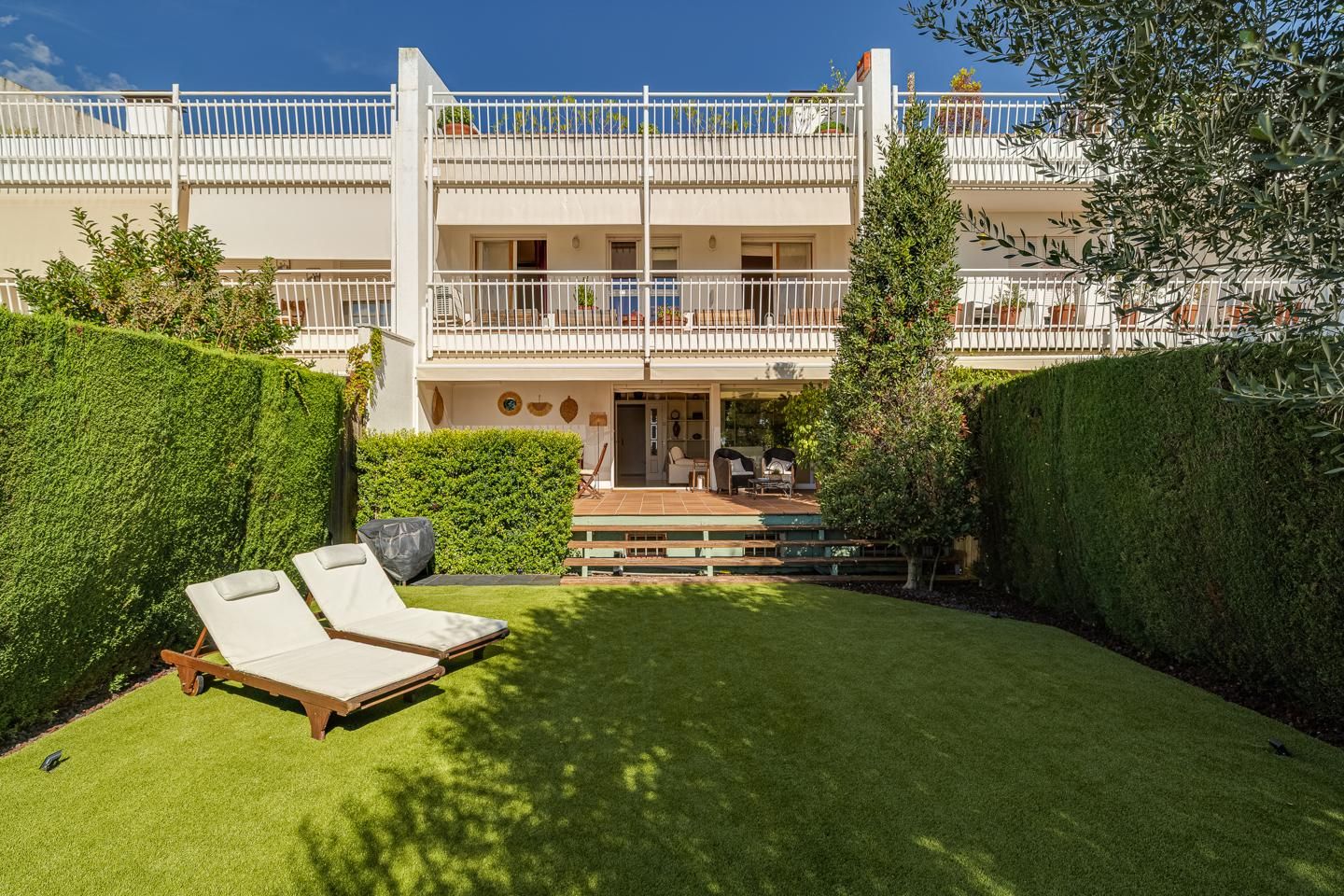 Jardí de Casa adosada en venda en Teià amb Aire condicionat, Calefacció i Jardí privat