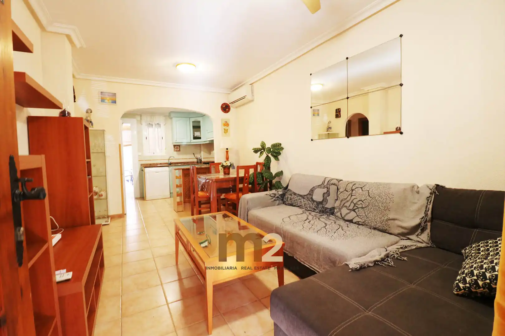 Sala de estar de Casa o chalet en venta en Guardamar del Segura con Aire acondicionado, Terraza y Amueblado