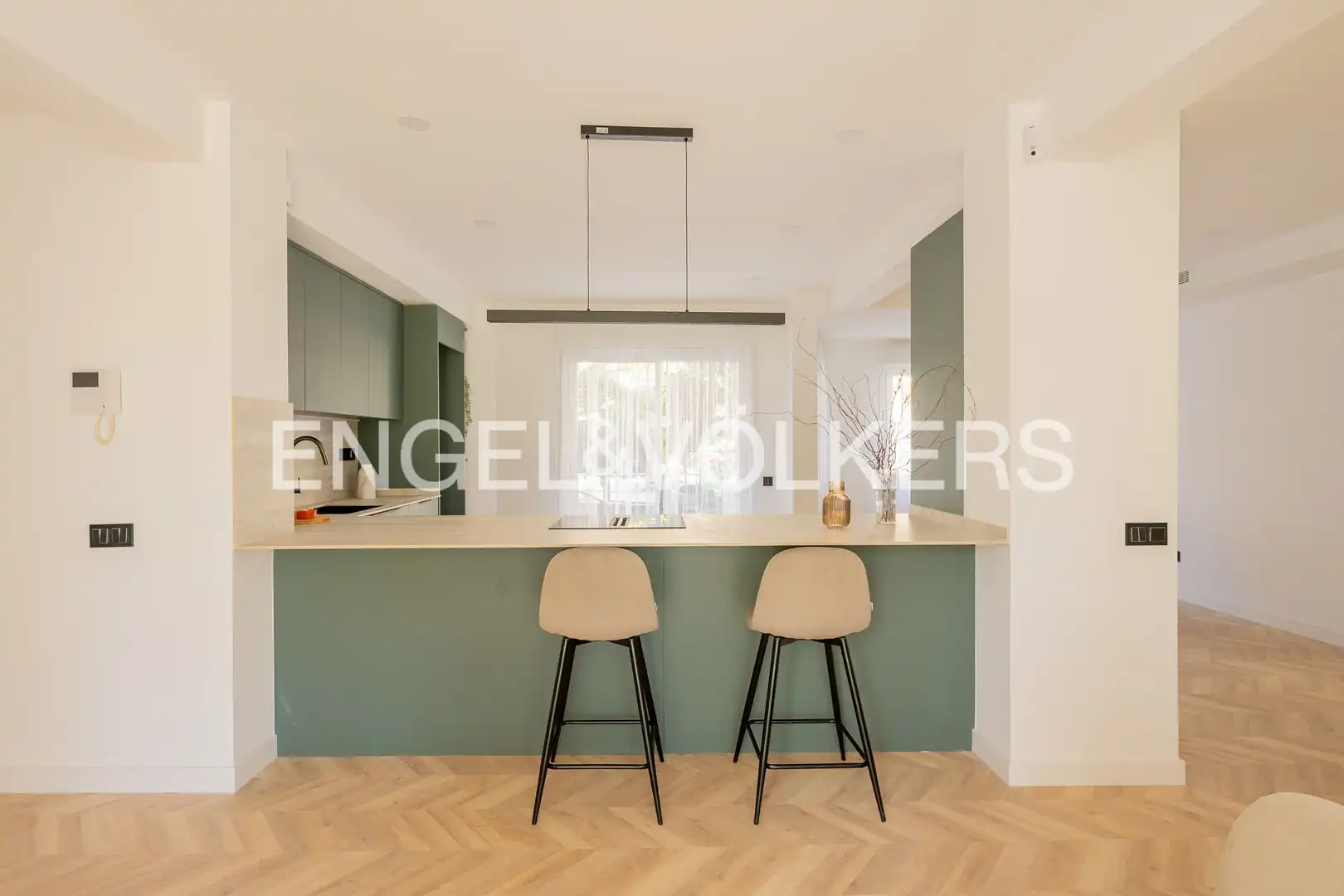 Kitchen of Flat for sale in Madrid  with Air Conditioner, Heating and Terrace